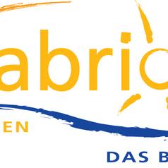 Logo von Cabrio Senden mit Sonne, Wellen und den Schriftzügen „cabrio“, „SENDEN“ und „DAS BAD“.
