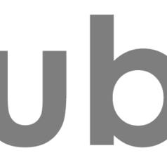 Logo mit der Schrift "cuba" in grauer Farbe auf hellem Hintergrund.