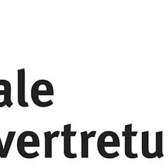 Logo der Kommunalen Seniorenvertretung Münster, bestehend aus Schriftzug und farbigen graphischen Elementen.